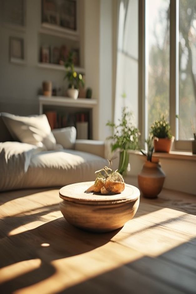 Editorial home photo for Neglecting the Inside Rim and Lip, natural light, realistic styling, no text overlay