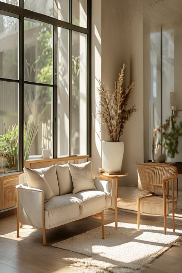 Editorial home photo for Lack of Design Vision, natural light, realistic styling, no text overlay