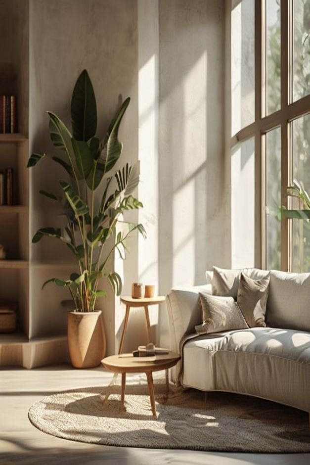 Editorial home photo for Two-Tone Dipped Look, natural light, realistic styling, no text overlay