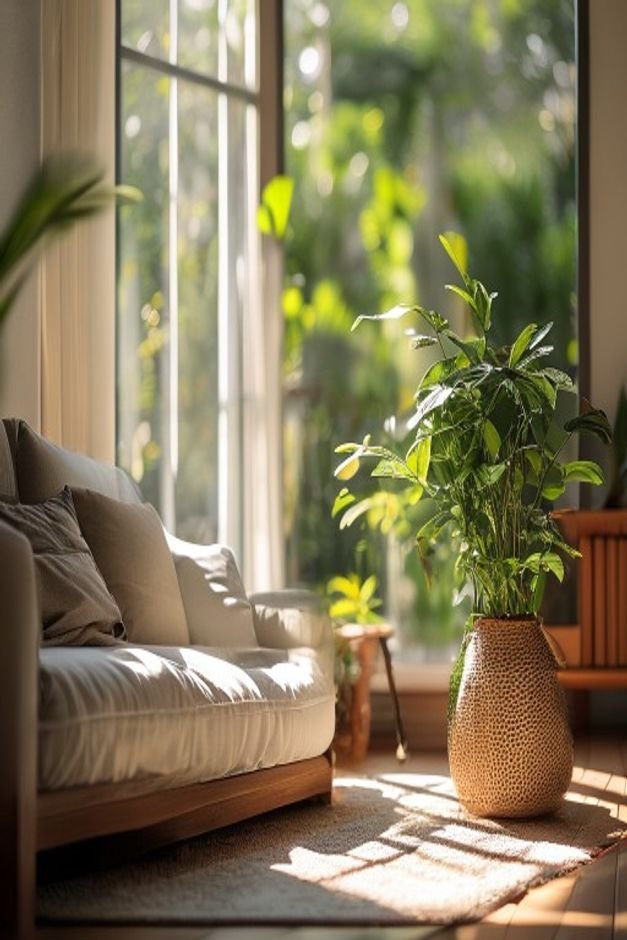 Editorial home photo for Your Garden, Your Rules, natural light, realistic styling, no text overlay