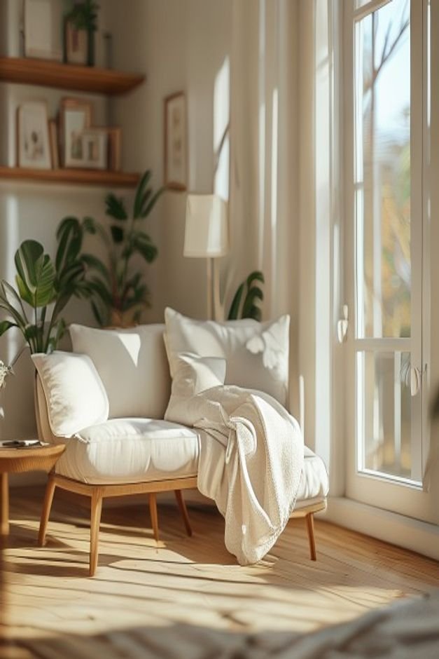 Editorial home photo for Thoughtful Placement for Curb Appeal, natural light, realistic styling, no text overlay
