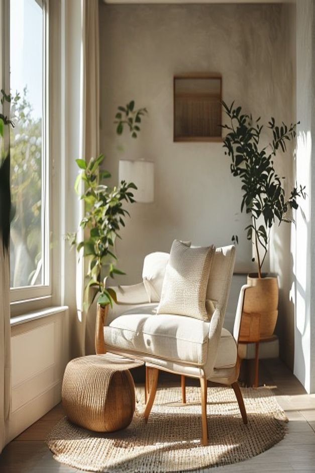 Editorial home photo for Bringing It All Together, natural light, realistic styling, no text overlay
