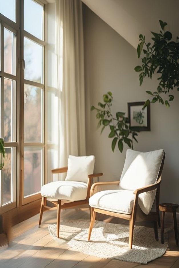 Editorial home photo for Bringing It All Together, natural light, realistic styling, no text overlay
