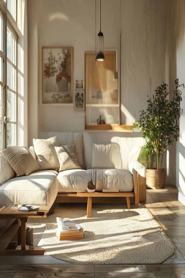Editorial home photo for 9. Strategic Angle and Tilt, natural light, realistic styling, no text overlay
