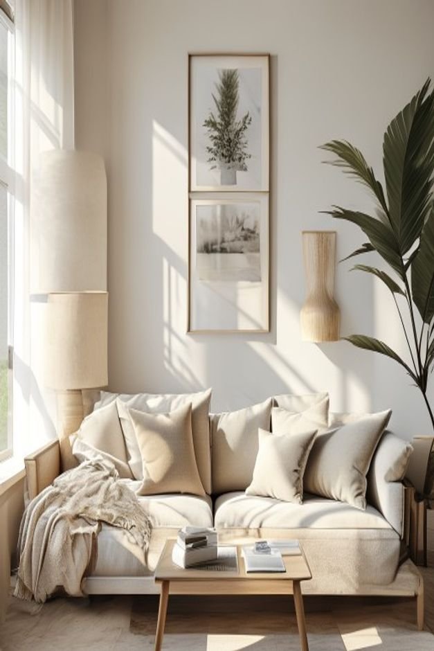 Editorial home photo for 9. Personalized Photo Displays with Polish, natural light, realistic styling, no text overlay