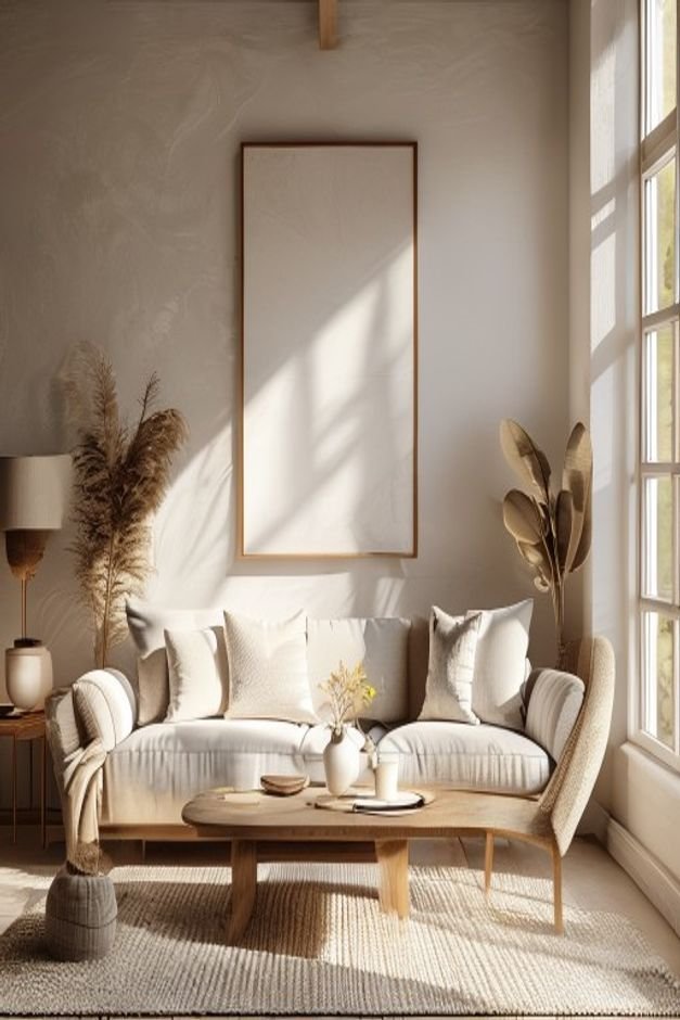 Editorial home photo for Designing with Intention and Impact, natural light, realistic styling, no text overlay