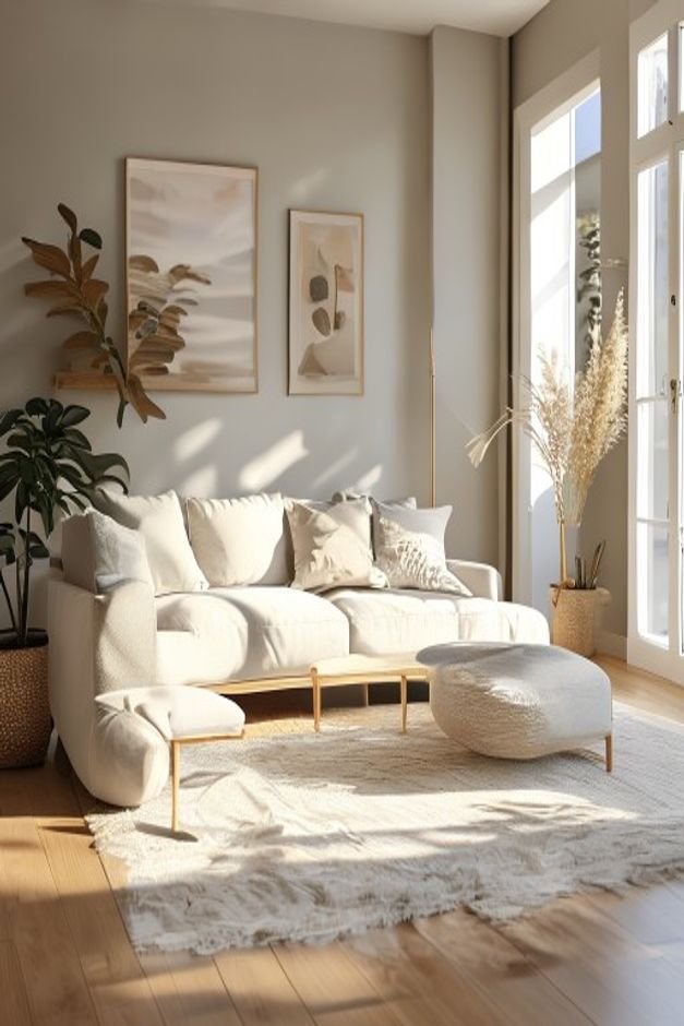 Editorial home photo for 17. Test Your Layout on the Floor, natural light, realistic styling, no text overlay