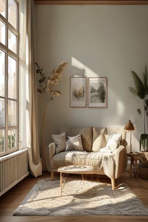 Editorial home photo for 16. The Rule of Thirds in Action, natural light, realistic styling, no text overlay