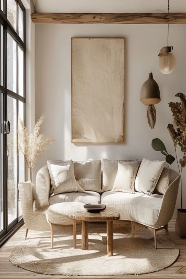 Editorial home photo for Large Format Photography or Prints, natural light, realistic styling, no text overlay