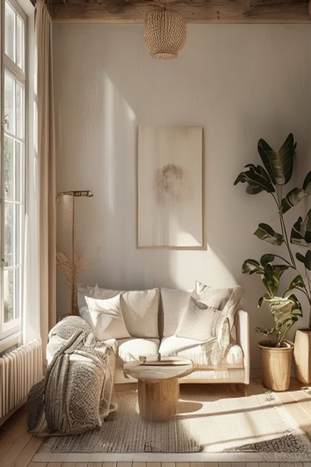 Editorial home photo for Not Trusting Your Own Taste in Room Decor, natural light, realistic styling, no text overlay