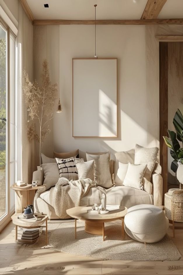 Editorial home photo for Refining Your Approach to Room Decor, natural light, realistic styling, no text overlay