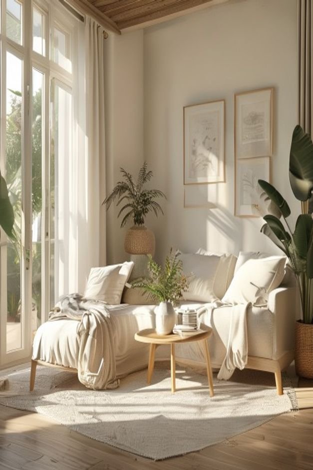 Editorial home photo for 9. The Smart Placement of Room Decor, natural light, realistic styling, no text overlay
