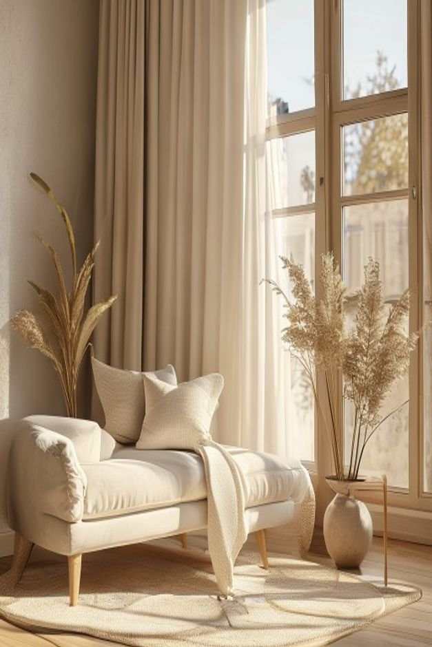 Editorial home photo for The Power of a Thoughtful Vignette, natural light, realistic styling, no text overlay